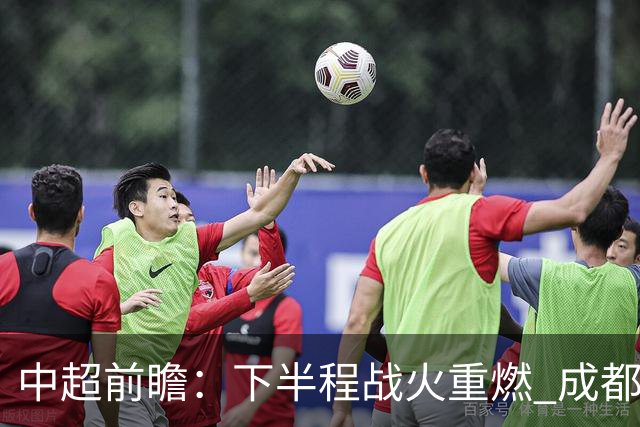 中超前瞻：下半程战火重燃 成都剑指三分申花求反弹